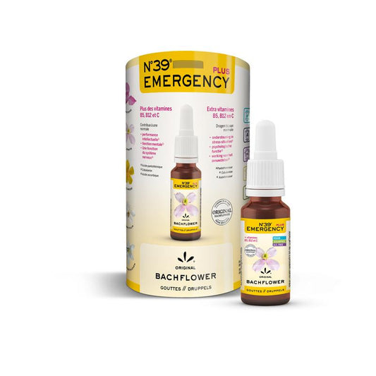 Bach Bloesem Nr. 39 Emergency plus druppels bio  20 Milliliter