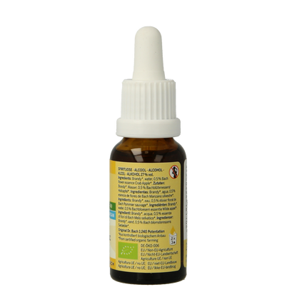 Bach Bloesem Bach bloesemremedies crab apple bio 20 Milliliter