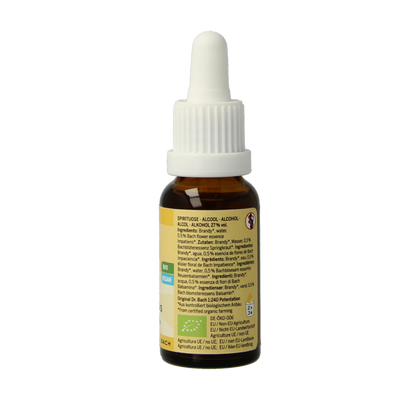 Bach Bloesem Bach bloesemremedies impatiens bio 20 Milliliter