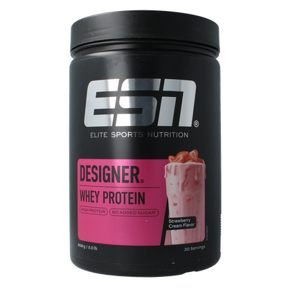 ESN Designer whey strawberry cream 908.00 Gram