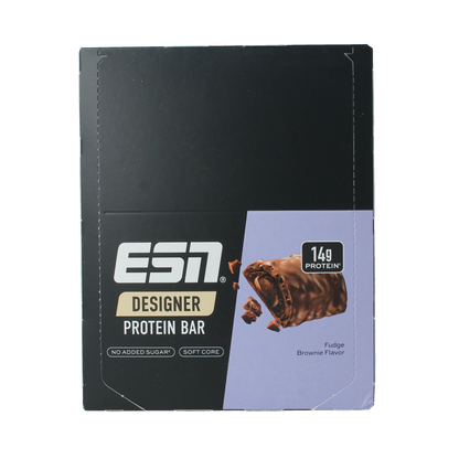ESN Fudge brownie bar 45g 12 Stuks