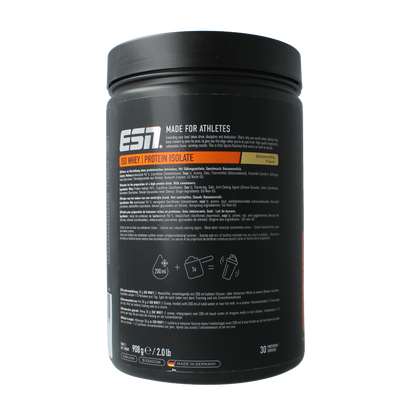 ESN Iso whey protein banana milk 908 Gram