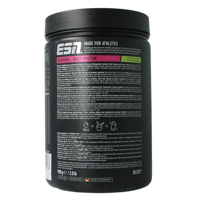 ESN Designer whey protein white chocolate pistache 908.00 Gram