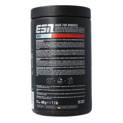ESN Daily apple/cranberry 480.00 Gram