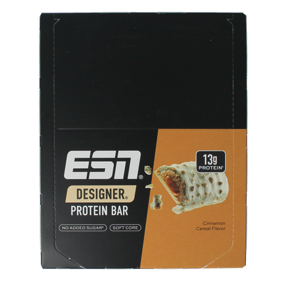 ESN Cinnamon cereal bar 45g 12.00 Stuks