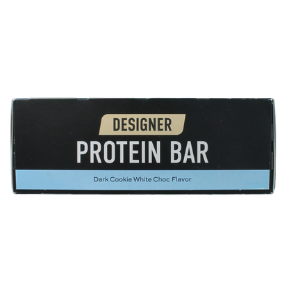 ESN Dark cookie white chocolate bar 45g 12 Stuks