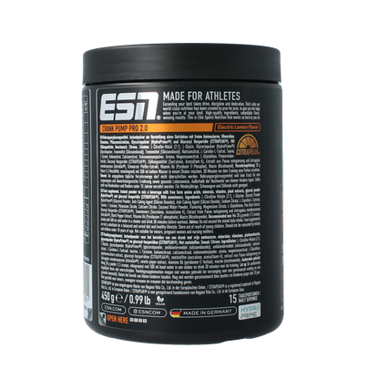 ESN Crank pump pro 2.0 electric lemon 450.00 Gram