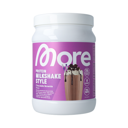 More Nutrition More Protein Milkshake Style Chocolate Brownie 360.00 Gram