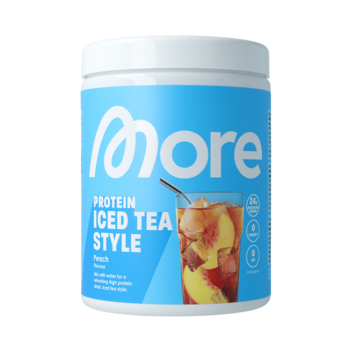 More Nutrition More Clear Iced Tea Style Peach 300.00 Gram