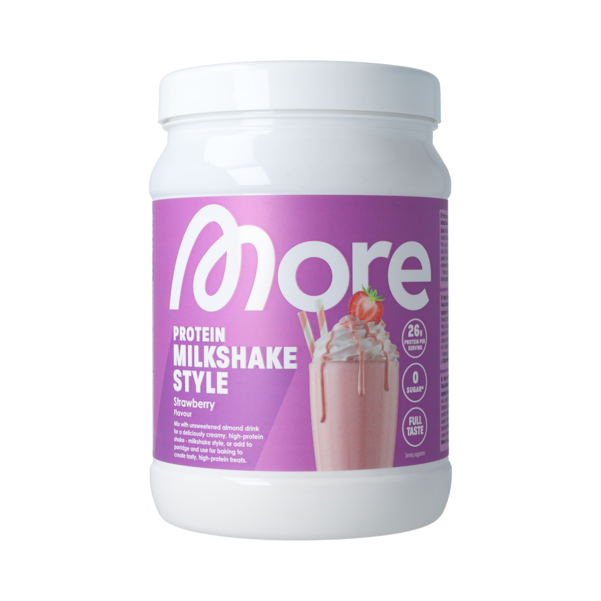 More Nutrition More Protein Milkshake Style Strawberry 360.00 Gram
