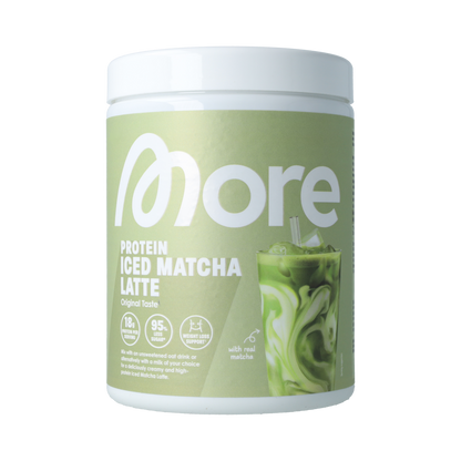 More Nutrition More Protein Iced Matcha Latte Original Taste 300.00 Gram
