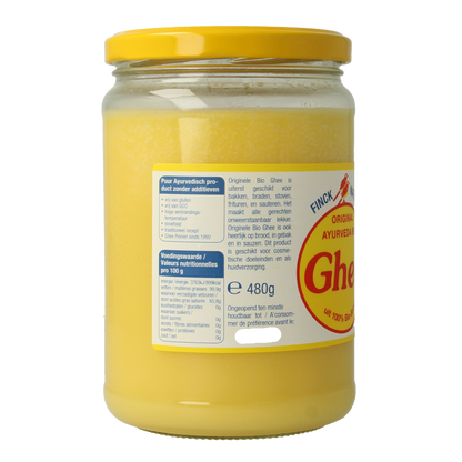 Ghee Finck naturkost geklaarde boter bio 480 Gram