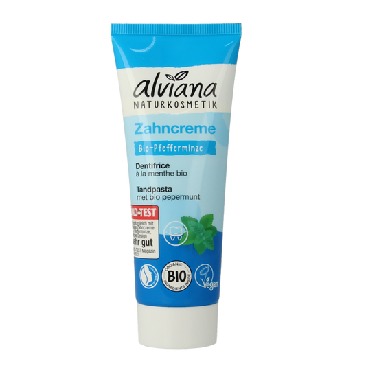 Alviana Tandpasta met munt  75 Milliliter