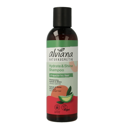 Alviana Shampoo hydrate en shine voor beschadigd haar 200 Milliliter