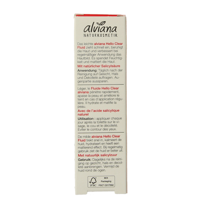 Alviana Hello clear fluid 30 Milliliter
