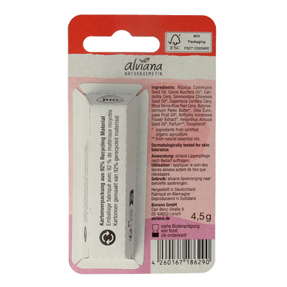 Alviana Lipverzorging repair en care 4.5 Gram