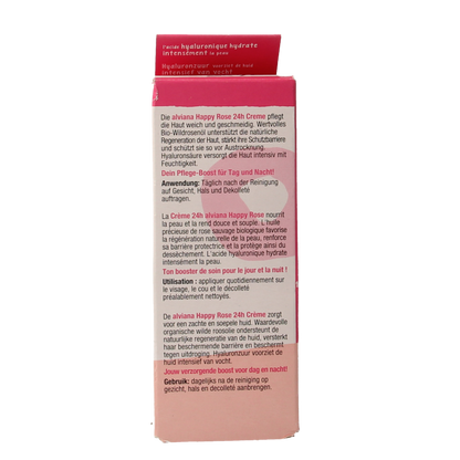 Alviana Happy rose 24h creme 50 Milliliter