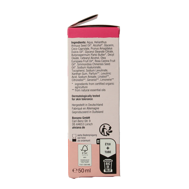 Alviana Happy rose 24h creme 50 Milliliter