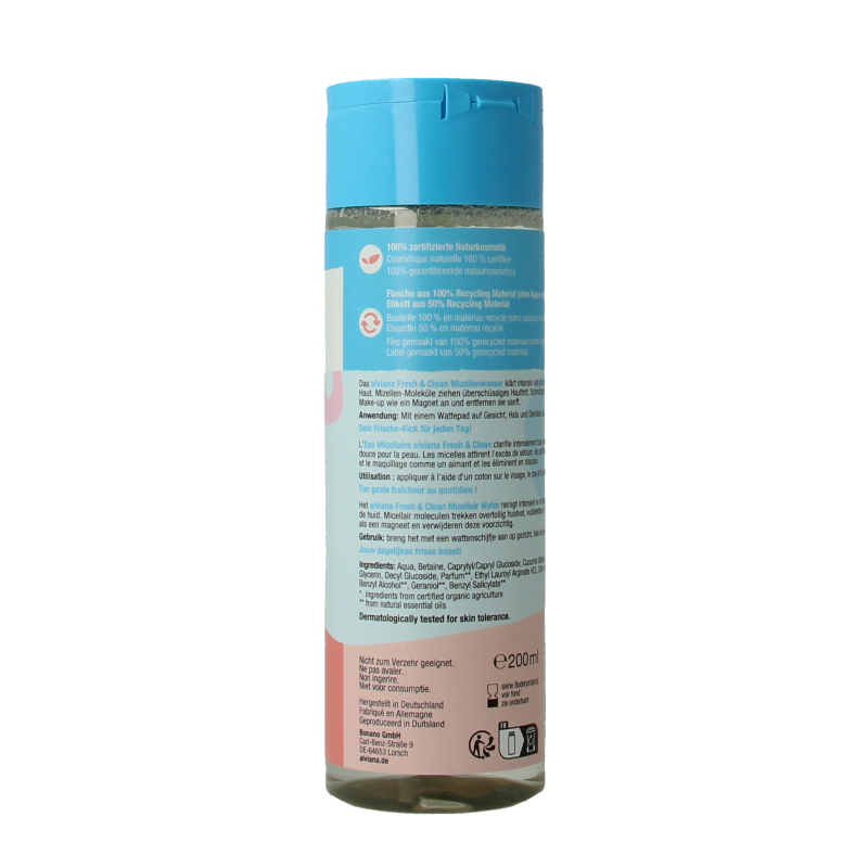 Alviana Micellar water fresh en clean 200 Milliliter