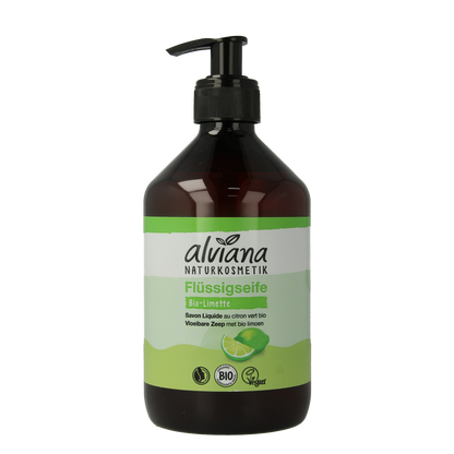 Alviana Vloeibare zeep limette 500.00 Milliliter