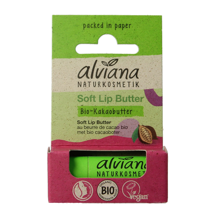 Alviana Lip butter soft met cacaoboter 5 Gram