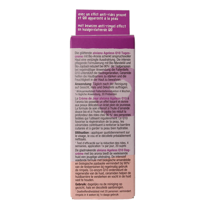 Alviana Dagcreme anti-aging Q10 50.00 Milliliter