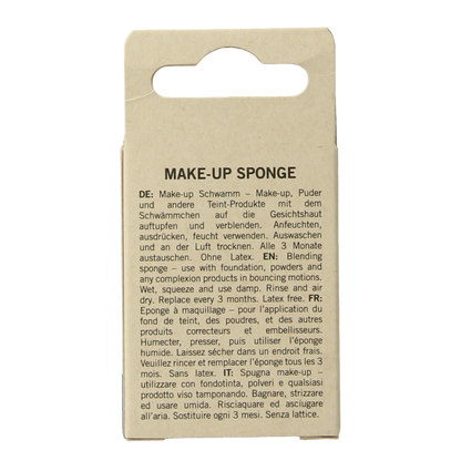 Benecos natural beauty Natural make-up sponge 1 Stuks