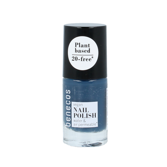 Benecos natural beauty Vegan nail polish nordic blue 20-free plantbased 5 Milliliter