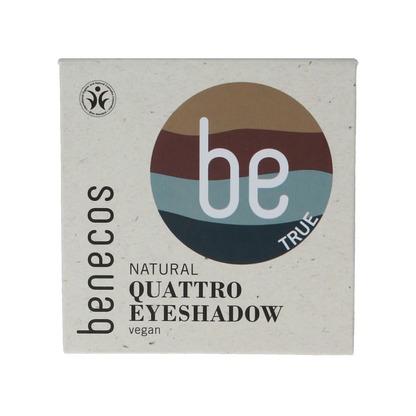 Benecos natural beauty Benecos - Oogschaduw Quatro True Blue 1.00 Set