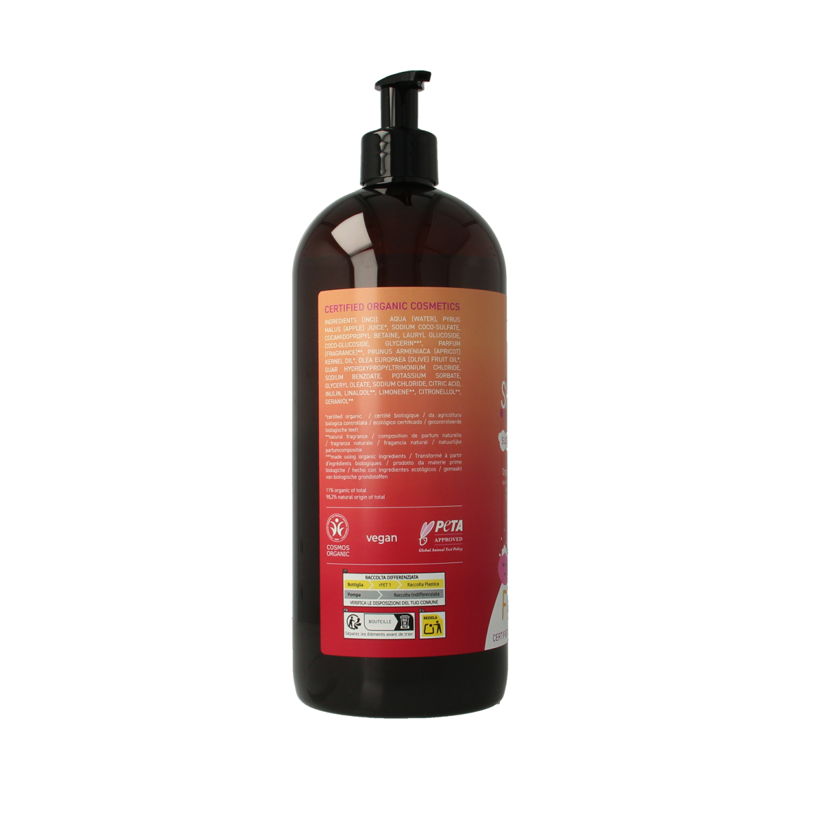 Benecos natural beauty Natural shampoo family size sweet sensation 950.00 Milliliter