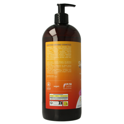 Benecos natural beauty Natural showergel family size fruity beauty 950.00 Milliliter