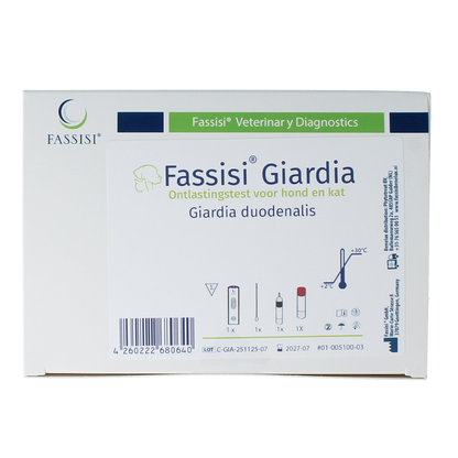 Fassisi Giarda sneltest hond en kat 1.00 Stuks