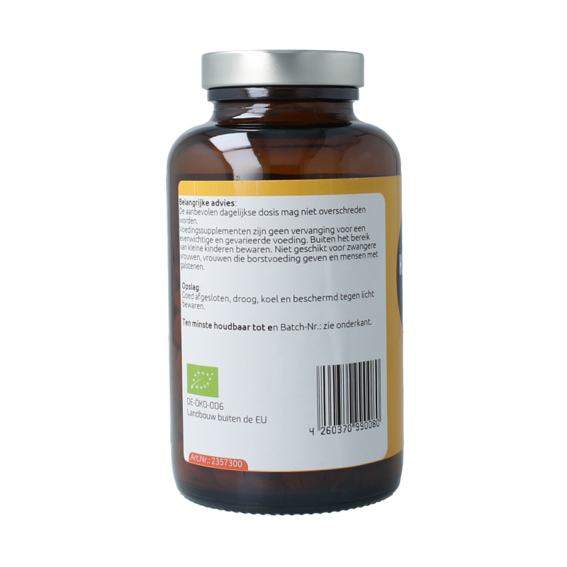 Hanoju Kurkumapoeder 500mg 300 Tabletten