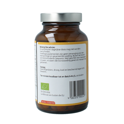 Hanoju Kurkuma + gember + piperine 500mg 150.00 Tabletten