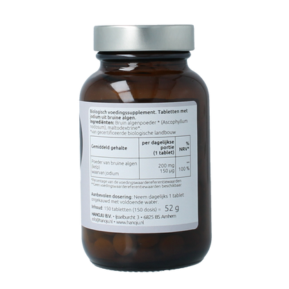 Hanoju Organische kelp 345mg 150 Tabletten