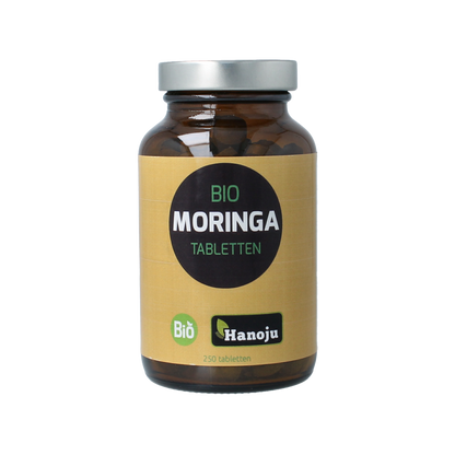 Hanoju Moringa bladpoeder 500mg 250.00 Tabletten