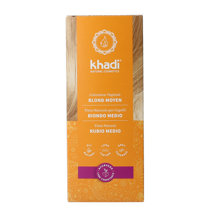 Khadi Haarkleur medium blond 100.00 Gram