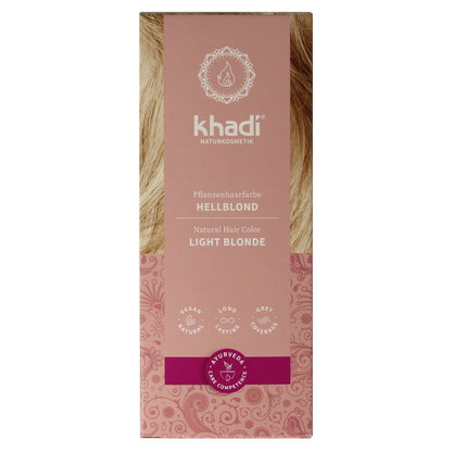 Khadi Haarkleur light blond 100 Gram