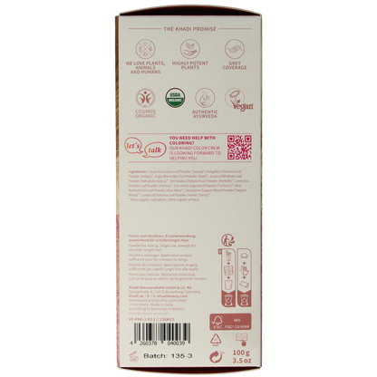 Khadi Haarkleur light blond 100 Gram
