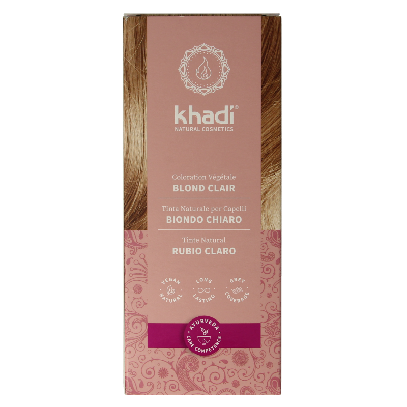 Khadi Haarkleur light blond 100 Gram