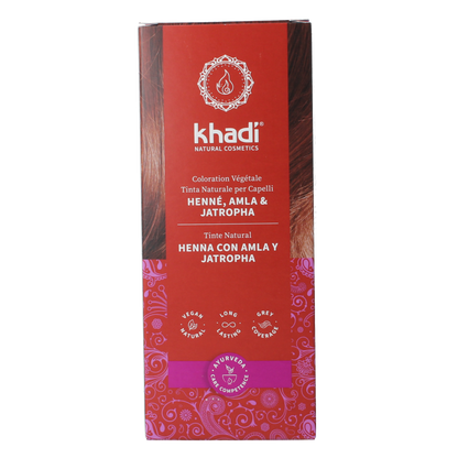 Khadi Haarkleur henna amla & jatropha 100 Gram