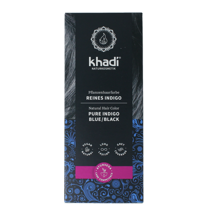 Khadi Haarkleur pure indigo 100.00 Gram