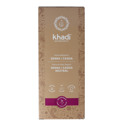 Khadi Haarkleur senna/cassia natural 100 Gram