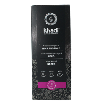 Khadi Haarkleur black 100 Gram