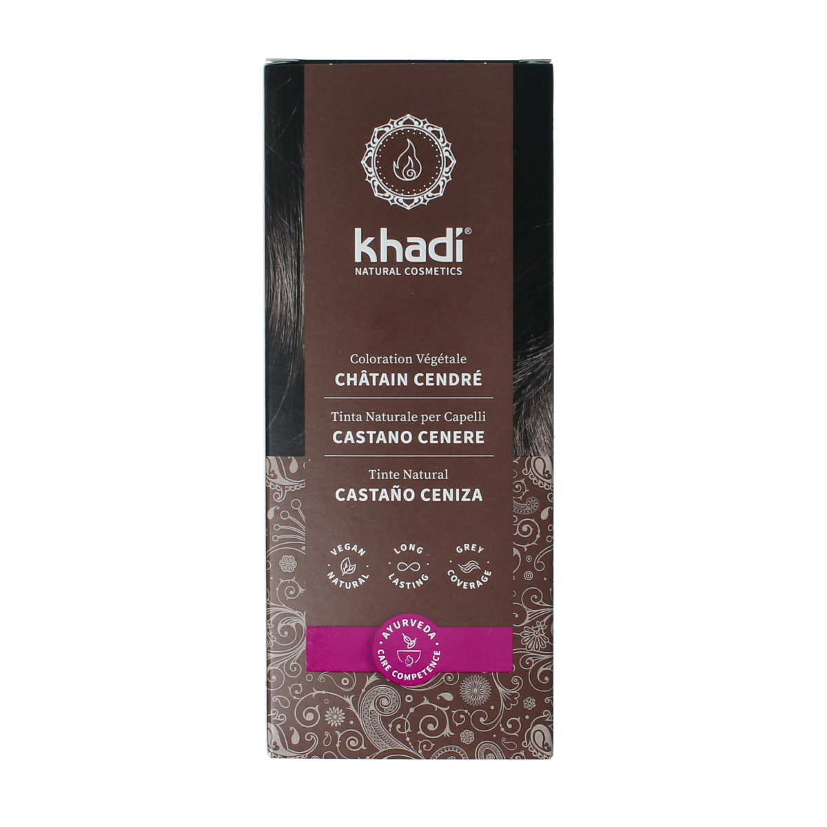 Khadi Haarkleur ash brown 100.00 Gram