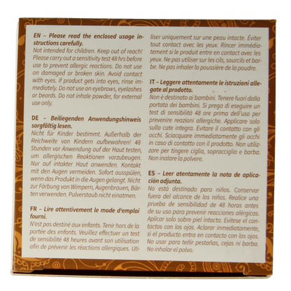Khadi Haarkleur golden brown 100 Gram