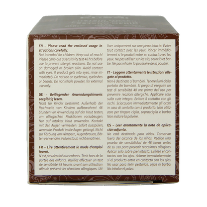 Khadi Haarkleur medium brown 100 Gram