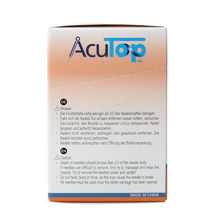 AcuTop KJ-T dry needle naald 0.25 x 30mm 100 Stuks