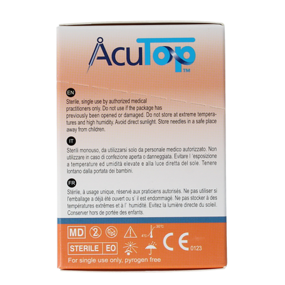 AcuTop KJ-T dry needle naald 0.20 x 15mm 100.00 Stuks