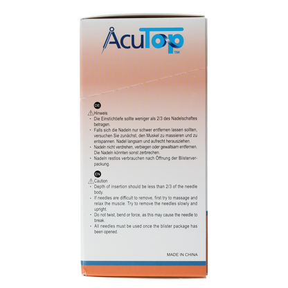 AcuTop KJ-T dry needle naald 0.25 x 40mm 100 Stuks